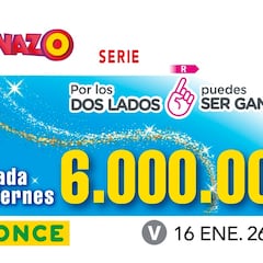Cuponazo de la ONCE: comprobar los resultados del sorteo hoy, viernes 16 de enero