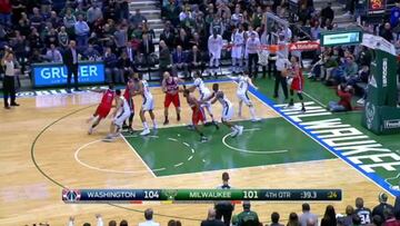 Resumen del Milwaukee Bucks - Washington Wizards