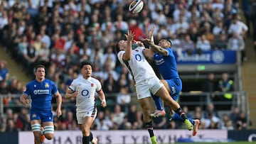 Resumen y resultado del Inglaterra - Italia: Inglaterra sigue en la pelea por el Seis Naciones