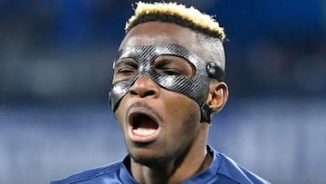 Osimhen asusta al Nápoles