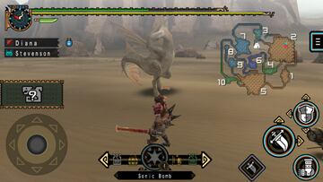 Captura de pantalla - Monster Hunter Freedom Unite (IPD)