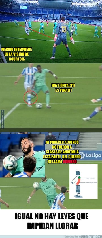 Más memes sobre la polémica del Real Sociedad-Real Madrid