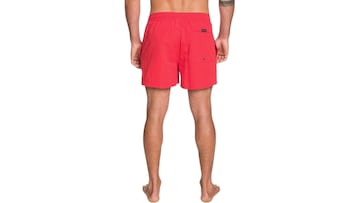 Bañador Quiksilver Everyday Solid Volley rojo de 15"