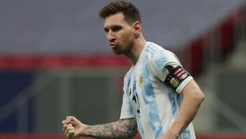 El grito de Messi a Yerry Mina tras fallar: "Bailá ahora, dale"