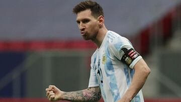 El grito de Messi a Yerry Mina tras fallar: "Bailá ahora, dale"