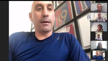 Rubiales atiende las dudas de los clubes valencianos