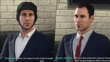 FIFA 19 le cambia el casco por una corbata a Peter Cech