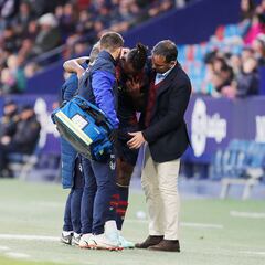 Las pruebas descartan una lesión de gravedad de Bouldini