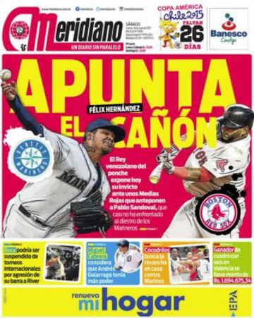 Portadas de la prensa deportiva