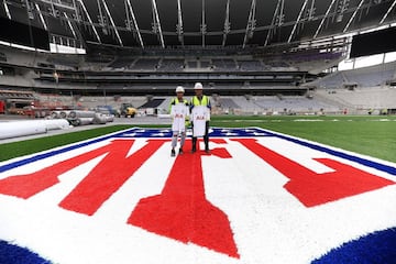 El estadio del Tottenham está listo para recibir a la NFL