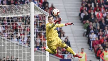 Lunin se grad¨²a en el Wanda
