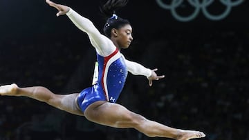 Simone Biles, medallista ol&iacute;mpica en Rio 2016