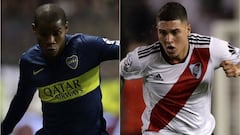 Barrios, el coraz&oacute;n de Boca y Quintero la duda de River