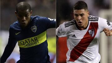 Barrios, el coraz&oacute;n de Boca y Quintero la duda de River