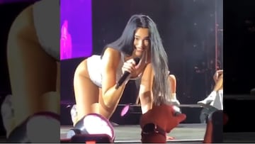 “Loquita suelta”: Dua Lipa habló en español y el público de Chile estalló