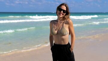 “Estoy muy contenta, con el corazón completamente enamorado, muy bien acompañada y feliz”