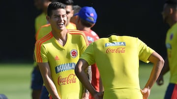 James Rodríguez, jugador de la Selección Colombia