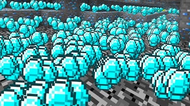 ¿En qué capa se encuentra el diamante en Minecraft?