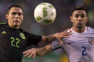 Chile vs México, en imágenes