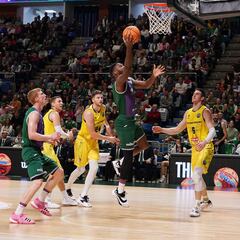 El Unicaja se da un festín y asegura la primera plaza en la BCL
