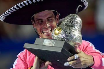 La comúnmente conocida como “pera” del ATP 500 de Acapulco realmente no lo es. El trofeo es un guaje, una planta originaria del sur de México utilizada para elaborar utensilios como las jícaras, unas pequeñas vasijas.