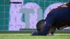Minuto 81 y el partido en sus botas: Eibar regala un punto