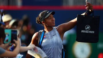 Naomi Osaka en Toronto.