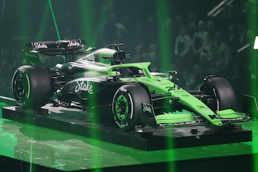 El Sauber será pilotado por Nico Hulkenberg y el piloto brasileño debutante Gabriel Bortoleto.