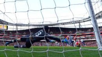 El Arsenal tropieza con el Palace y cae al cuarto puesto