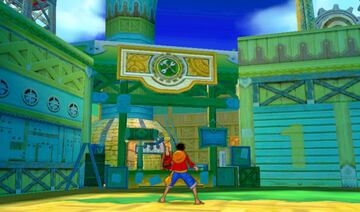 Captura de pantalla - One Piece: Unlimited World R (3DS)