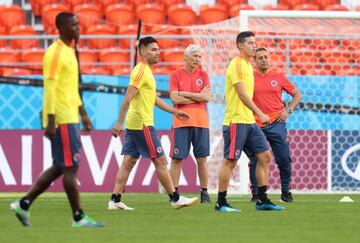 En este estadio estará jugando Colombia su primer partido en Rusia 2018 ante Japón, el equipo entrenó en la cancha.