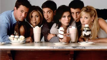 Una foto legendaria: el reparto de 'Friends' antes de que empezara 'Friends'