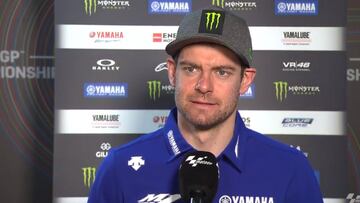 Crutchlow reaparece segundo con la Yamaha en Qatar