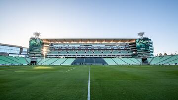 General View Stadium during the 16th round match between Santos and Guadalajara as part of the Liga BBVA MX, Torneo Apertura 2024 at TSM Corona Stadium on November 05, 2024 in Torreon, Coahuila, Mexico.