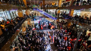 Ceremonia inauguración Allianz FIS Freeride World Championships Andorra 2026 by Mammut en Illa Carlemany, el viernes 30 de enero del 2026