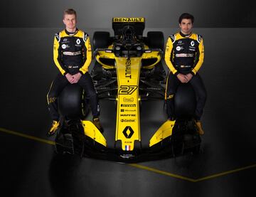 Así es el nuevo Renault RS18, el monoplaza en el que Carlos Sainz tiene puestas sus esperanzas para 2018.