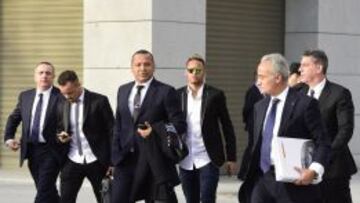 Neymar declaró una hora y media en la Audiencia Nacional