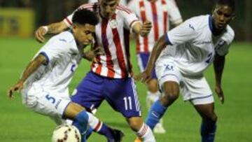 Paraguay y Honduras igualaron en Asunción.