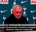 La decepción de Mourinho