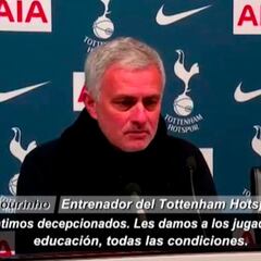 Mourinho left "disappointed" by Spurs trio's covid-19 rules breach