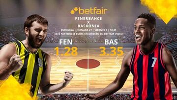 Fenerbahçe SK vs. Saski Baskonia: horario, TV, estadísticas, clasificación y pronósticos