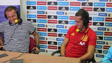 Lucas V&aacute;zquez, entrevistado por Manu Carre&ntilde;o en El Larguero.