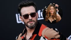 Chris Evans se pronuncia sobre los rumores de su posible romance con Shakira