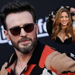 Chris Evans se pronuncia sobre los rumores de un posible romance con Shakira