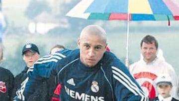 <b>ES UN TODOTERRENO. </b>Roberto Carlos está sorprendiendo por su rendimiento físico.