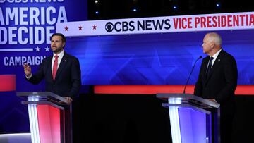 The debate between Tim Walz and JD Vance is underway... follow along for the latest on the candidate responses and reactions from voters.