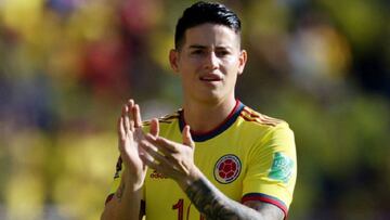 James espera que Colombia derrote a Bolivia y Venezuela