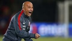 El entrenador de Chile Jorge Sampaoli