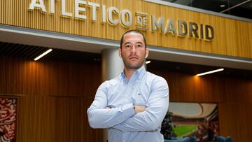 Óscar Fernández, entrenador del Atlético.