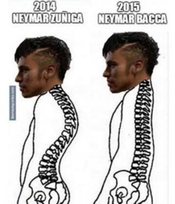 Los memes que se rien de Brasil y Neymar tras el triunfo de Colombia